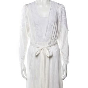 Miss Dior Vintage White Lace Robe